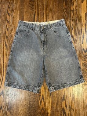 Vintage Y2K Champs Baggy Jean Shorts